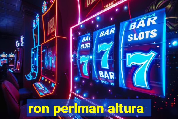 ron perlman altura